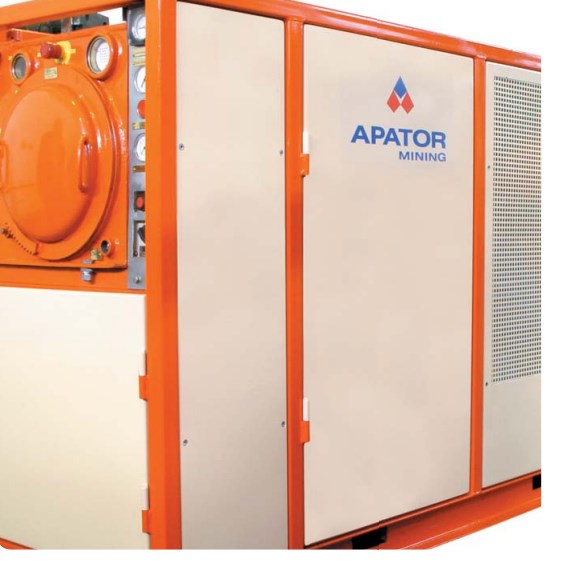 Агрегат компрессорный для подземных работ APATOR PAS-22 Для точных работ